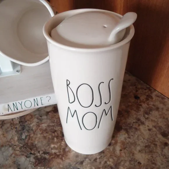 Boss Mom Covered Coffee Carafe w/Lid - Picture 2 of 7